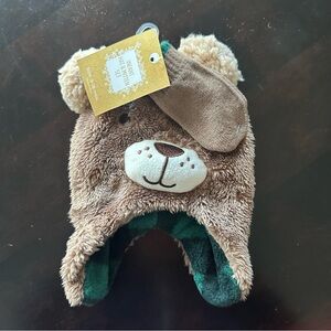 Adorable Bear Hat with Mittens, NWT, Infant, 9-18 months
